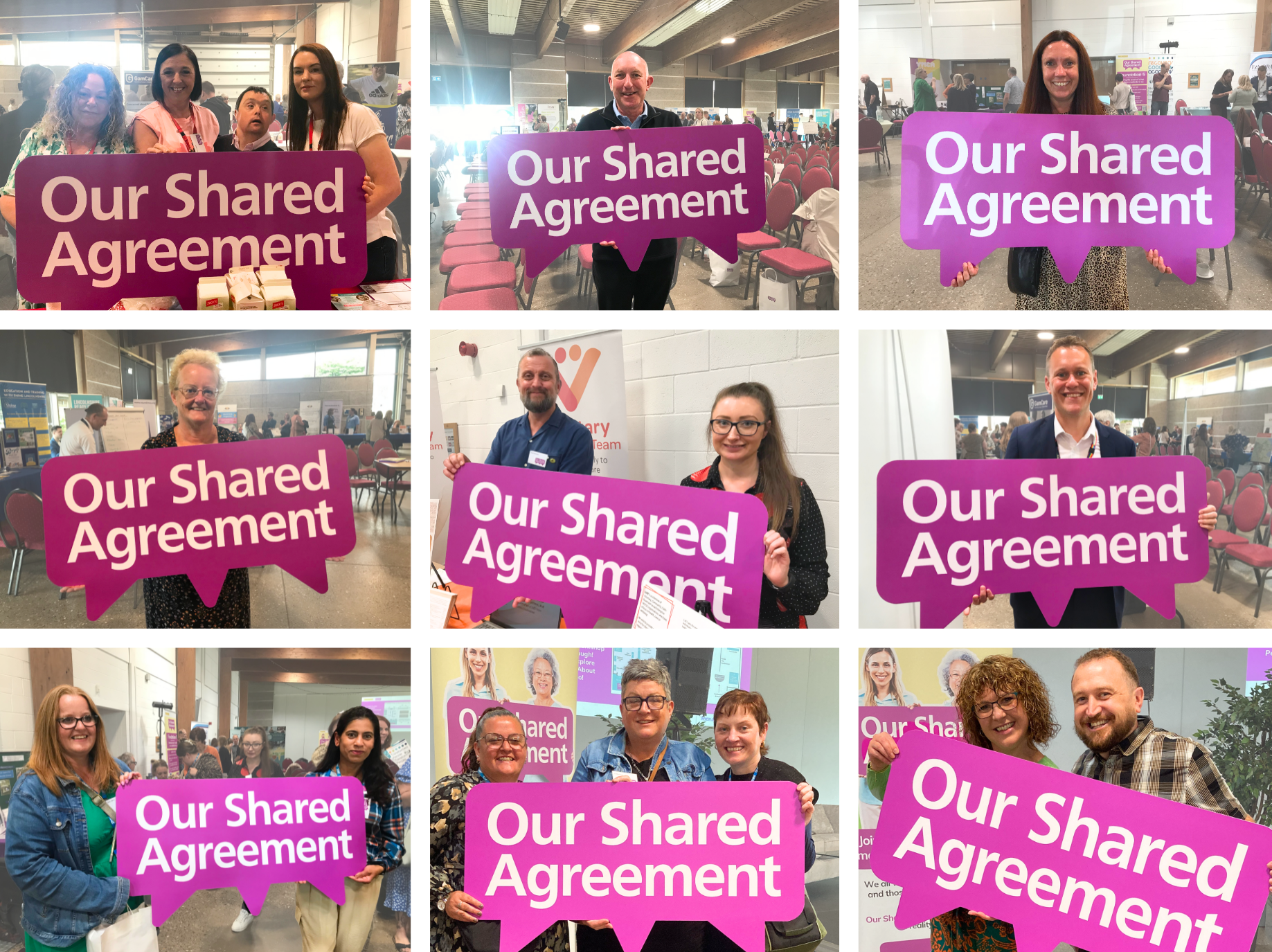 Our Shared Agreement support